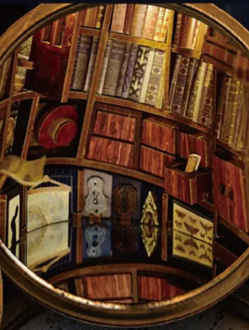 Book Nook - Falling Library