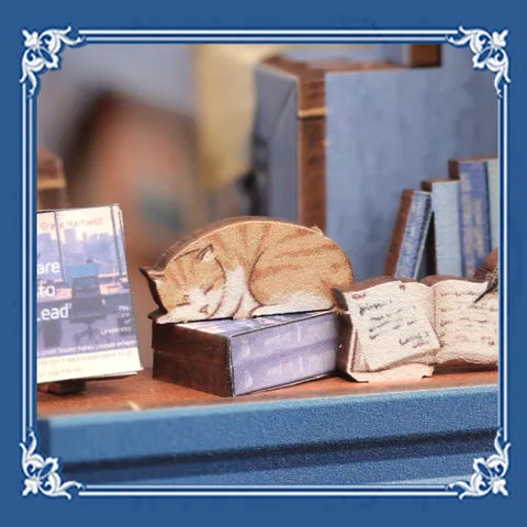Book Nook - Literature Bookstore Gesamtansicht mit detaillierter Szenerie