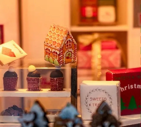 Book Nook - Sweets&Treats Gesamtansicht mit detaillierter Szenerie