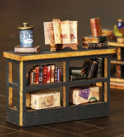 Miniatur Haus - Twilight Book City Gesamtansicht mit detaillierter Szenerie