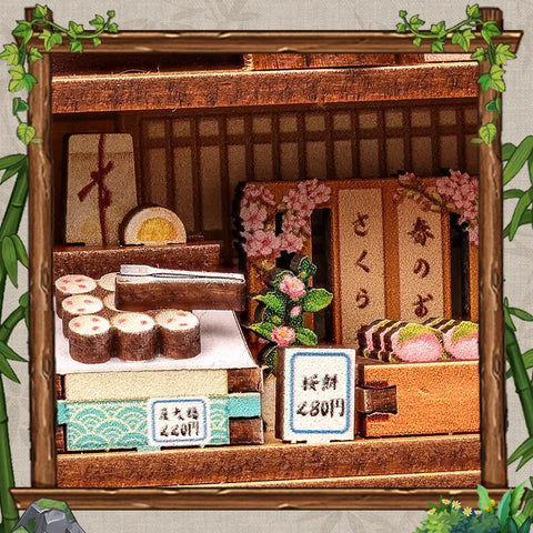 Book Nook - Kanmi-dokoro Kurihara Gesamtansicht mit detaillierter Szenerie