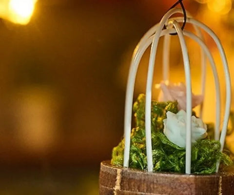 Miniature House - Blossomary Atelier Gesamtansicht mit detaillierter Szenerie