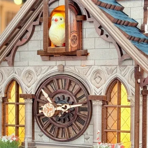 Miniature House - Cuckoo House Gesamtansicht mit detaillierter Szenerie