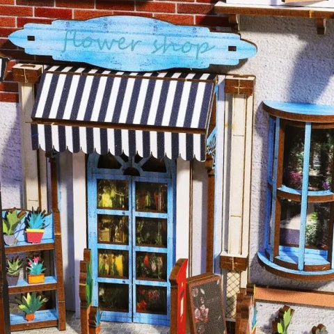 Detailansicht eines dekorativen Elements im Book Nook - Island Holiday mit feinen Details