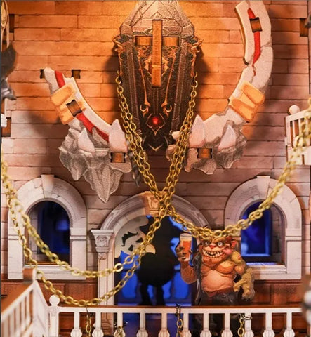 Book Nook - Monster Carnival mit Staubschutz und langlebigem Design