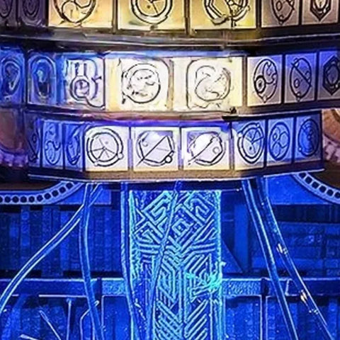 Nahaufnahme des Book Nook - Mysterious Phone Booth mit reichhaltigen Details