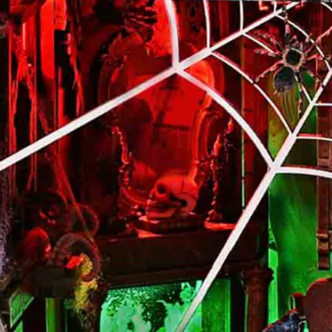Komponenten des Book Nook - Haunted Mansion