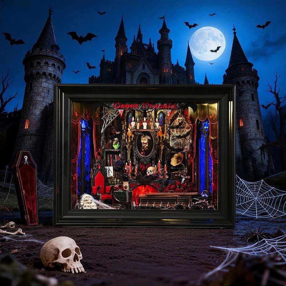 3D Bilderrahmen - Count Dracula