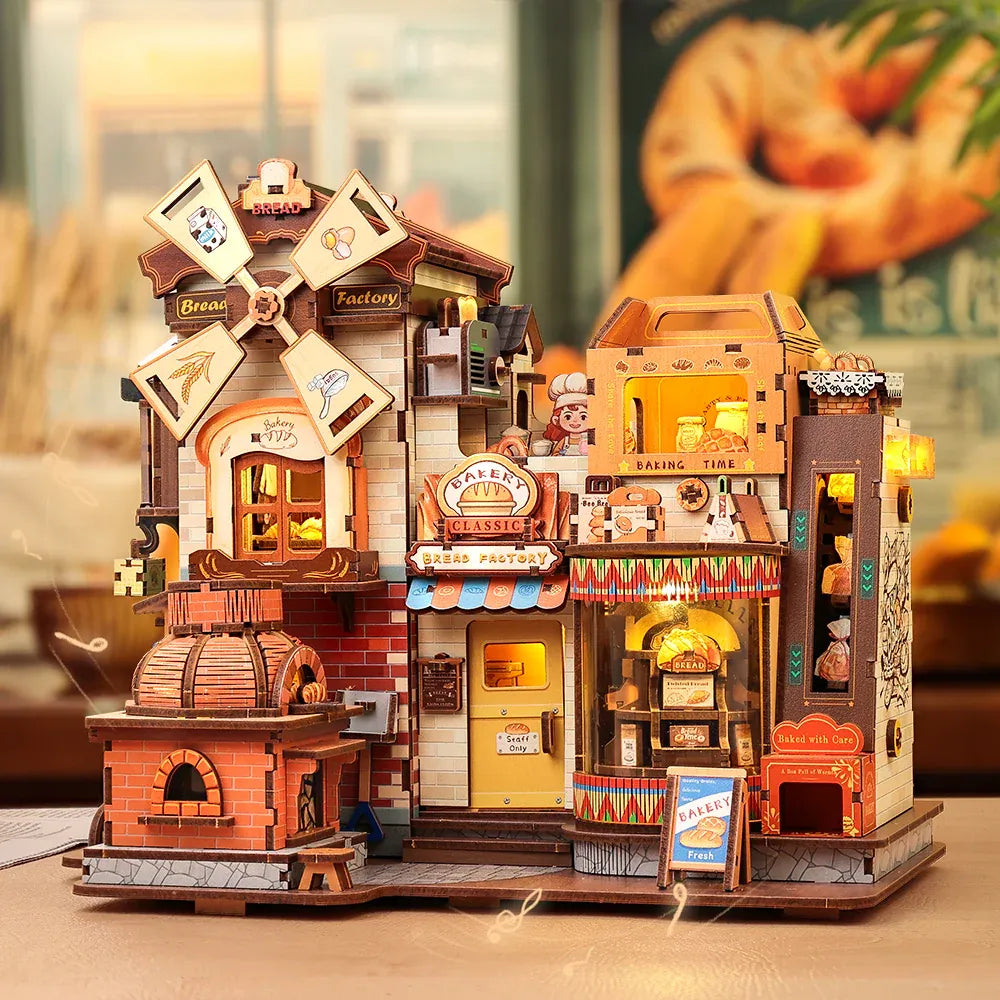 3D Holzpuzzle -Bread Factory