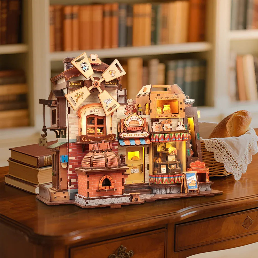 3D Holzpuzzle -Bread Factory