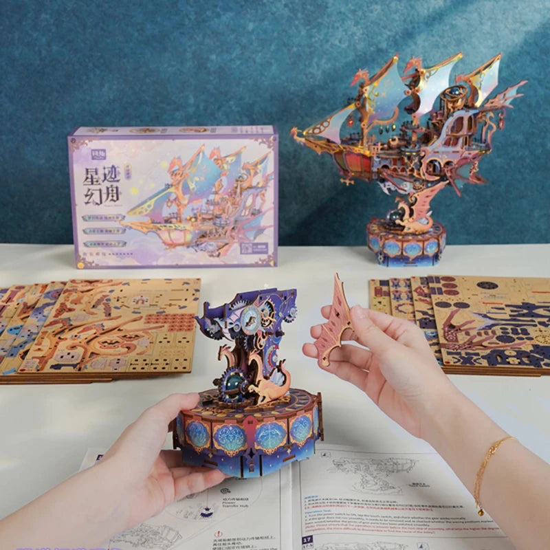 3D Holzpuzzle - Magical Galaxy