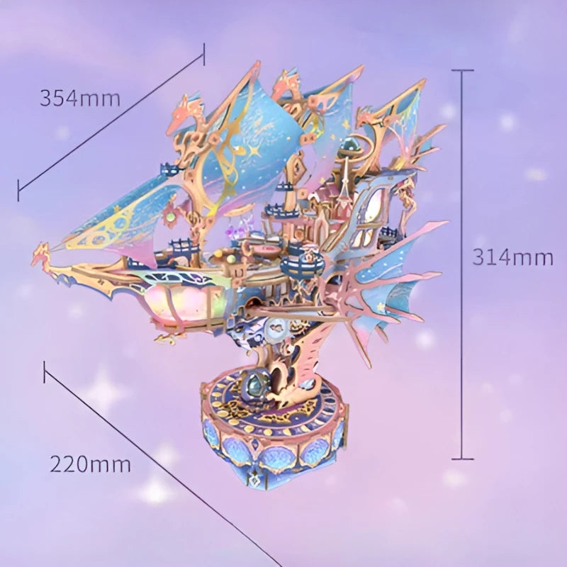 3D Holzpuzzle - Magical Galaxy