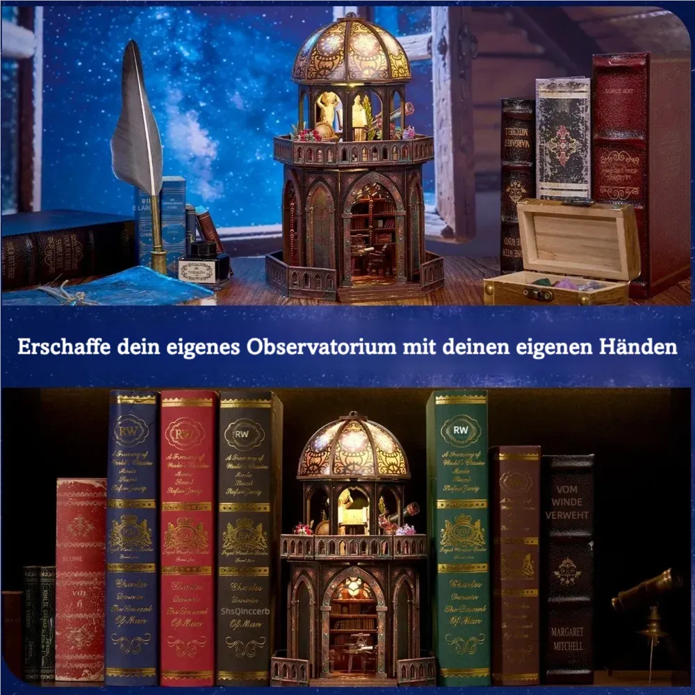 3D Holzpuzzle - Observatory