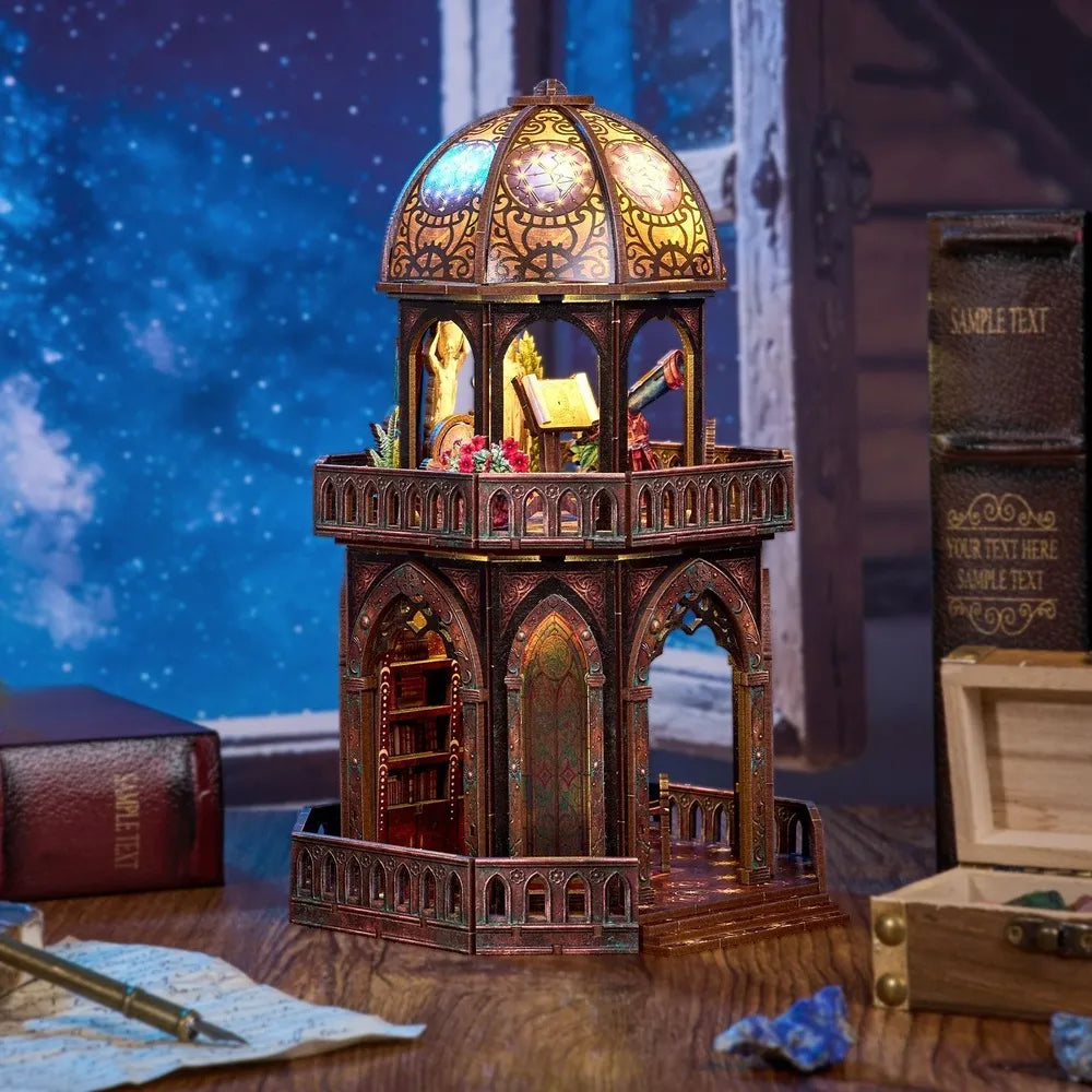 3D Holzpuzzle - Observatory