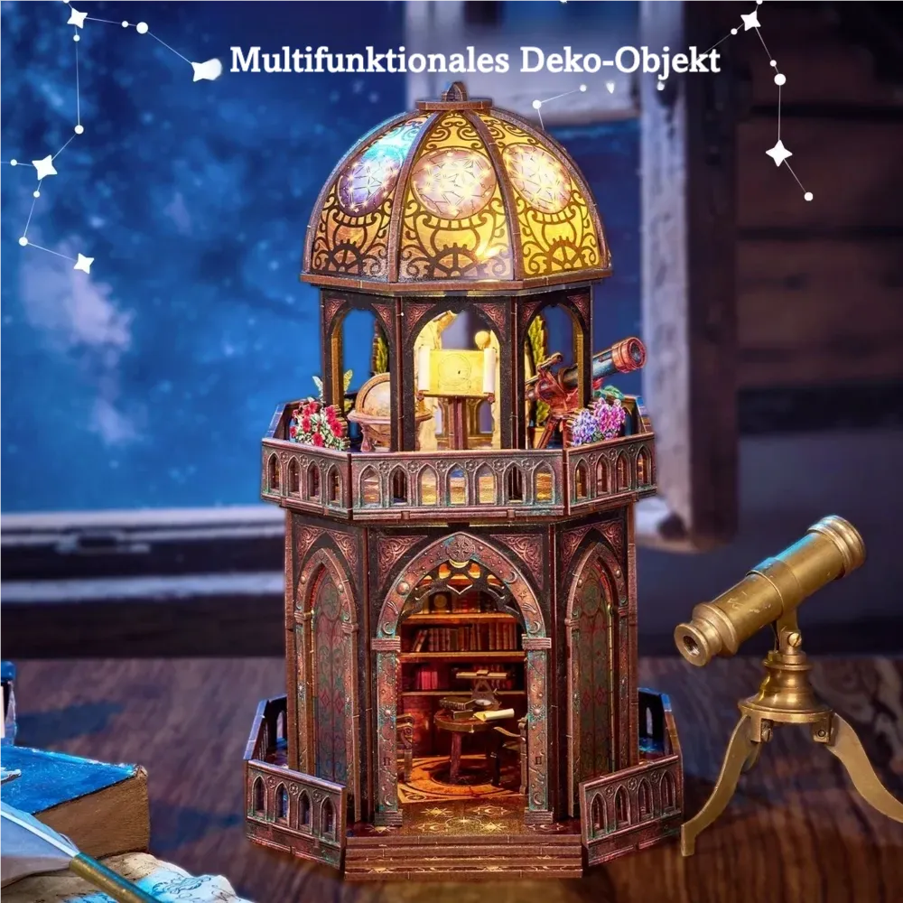 3D Holzpuzzle - Observatory