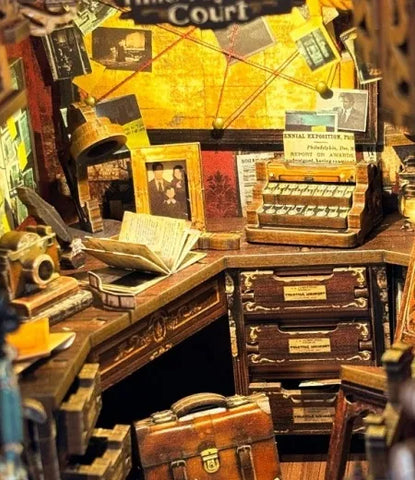 Book Nook - Bell's Mystery Gesamtansicht mit detaillierter Szenerie