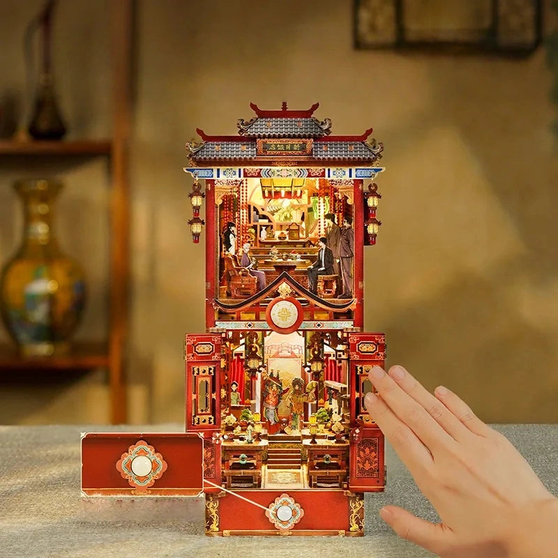 Book Nook - Daomu Biji Gesamtansicht mit detaillierter Szenerie