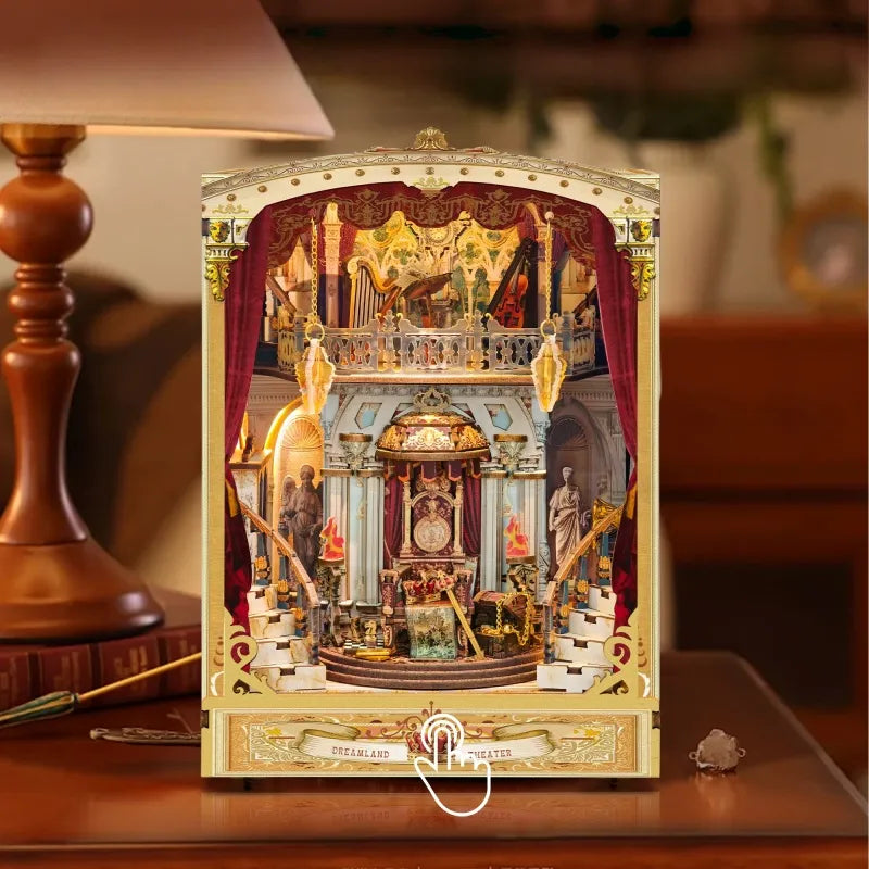 Book Nook - Dreamland Theater mit Touch-Switch-Lichtfunktion