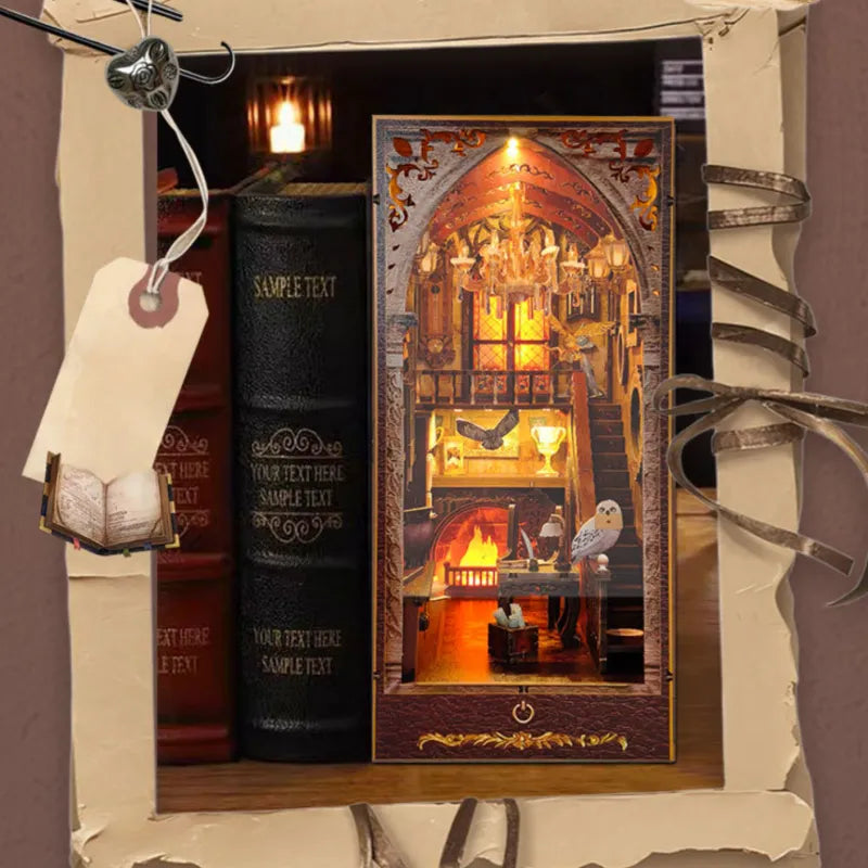 Book Nook - Harry Potter mit Staubschutz und langlebigem Design