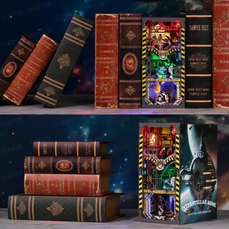 Geschenkverpackung des Book Nook - Interstellar Home für Sammler und als ideales Geschenk