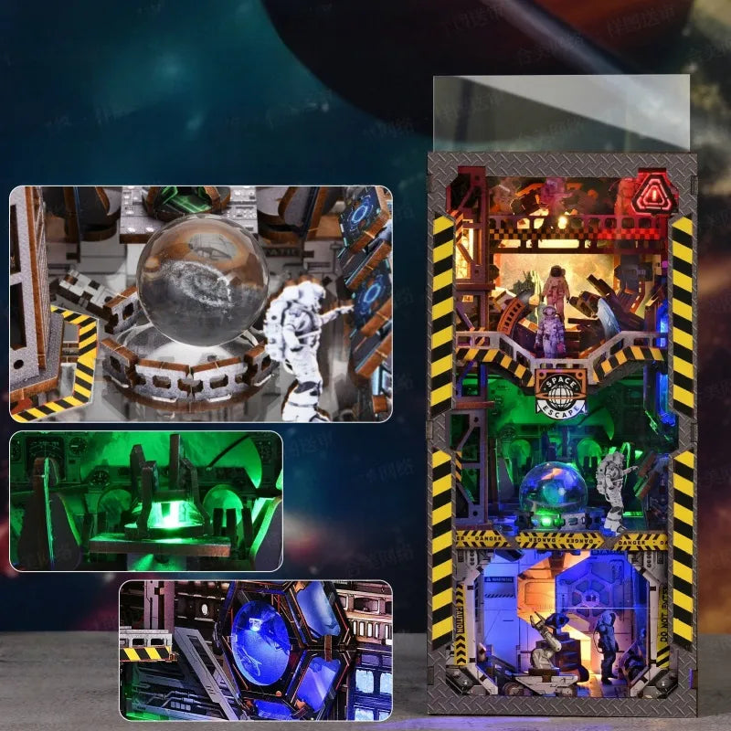 Book Nook - Interstellar Home mit Staubschutz und langlebigem Design