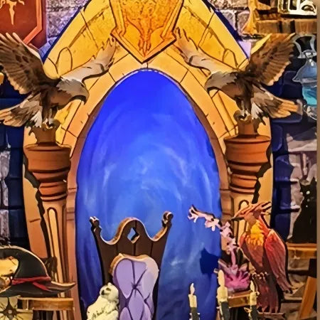 Book Nook - Magic Academy Gesamtansicht mit detaillierter Szenerie