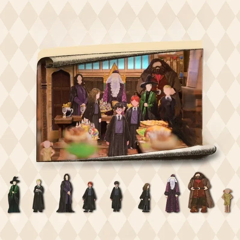 Detailansicht eines dekorativen Elements im Book Nook - Magic Auditorium mit feinen Details