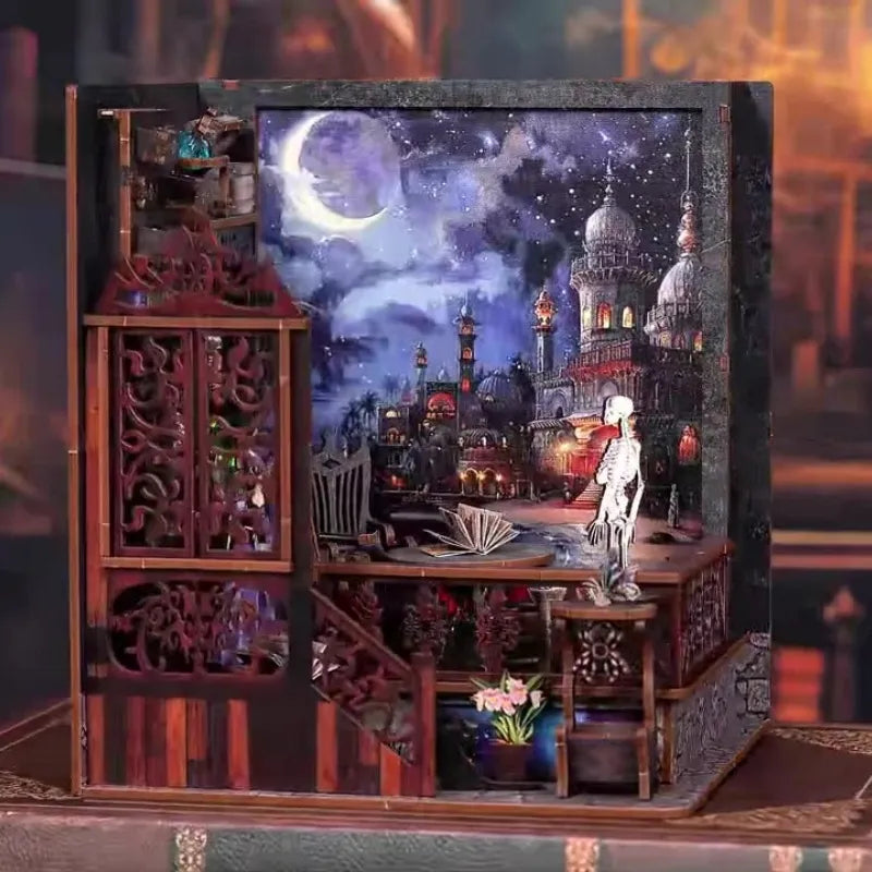 Book Nook - Magic Exploration Gesamtansicht mit detaillierter Szenerie