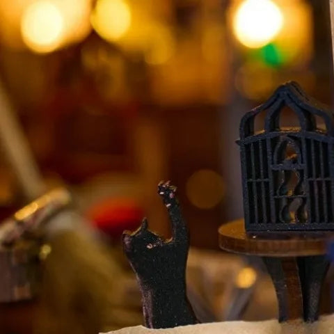 Book Nook - Magic Research Society Gesamtansicht mit detaillierter Szenerie