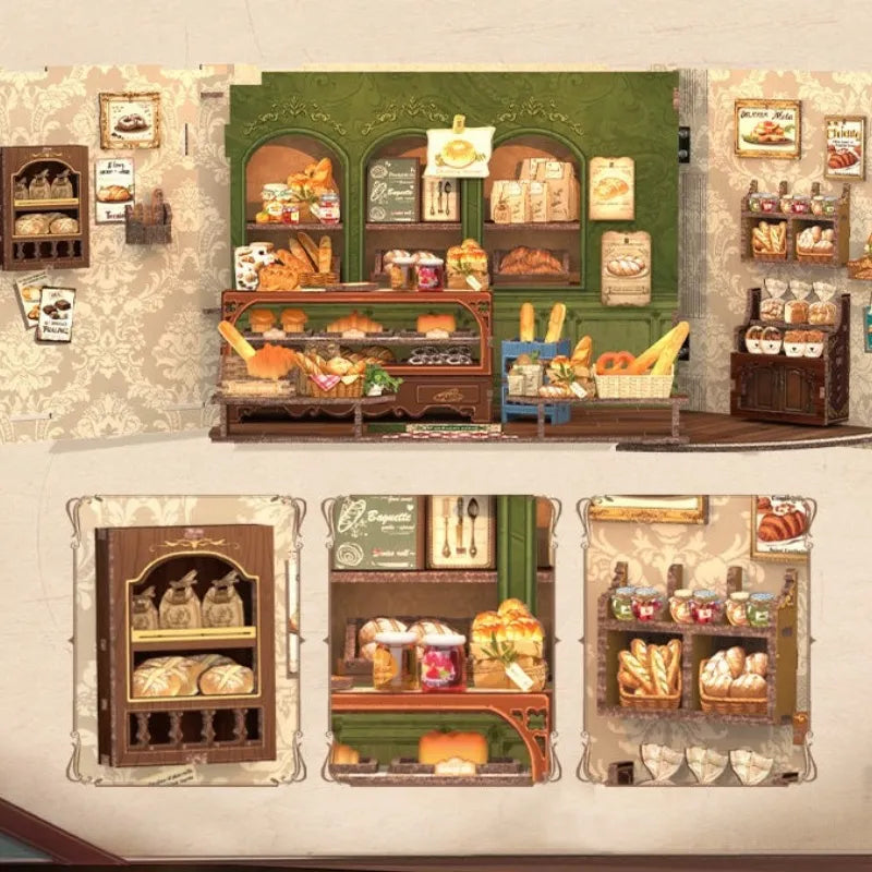 Komponenten des Book Nook - Mrs.Hunt Bakery