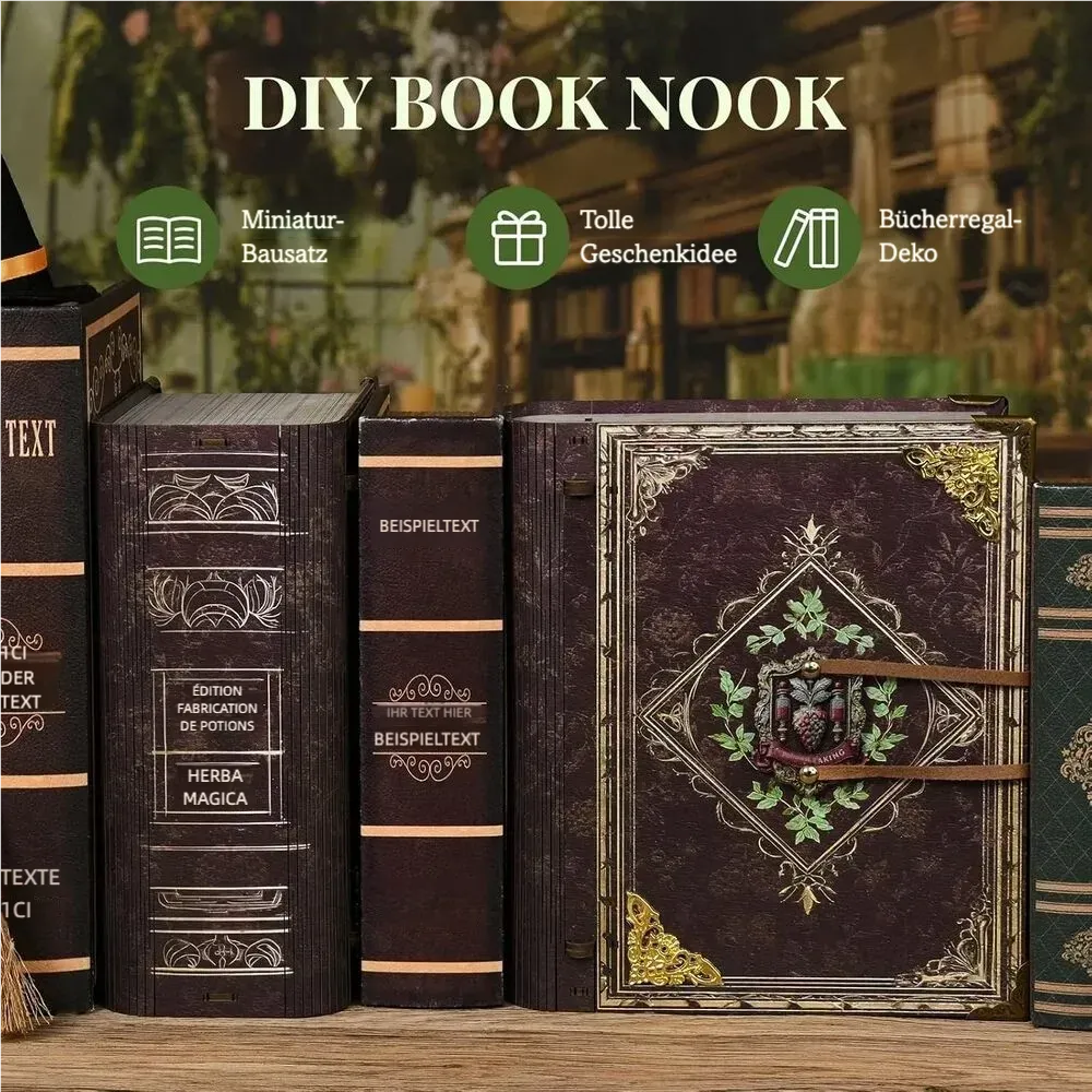 Book Nook - Potion-Making Edition