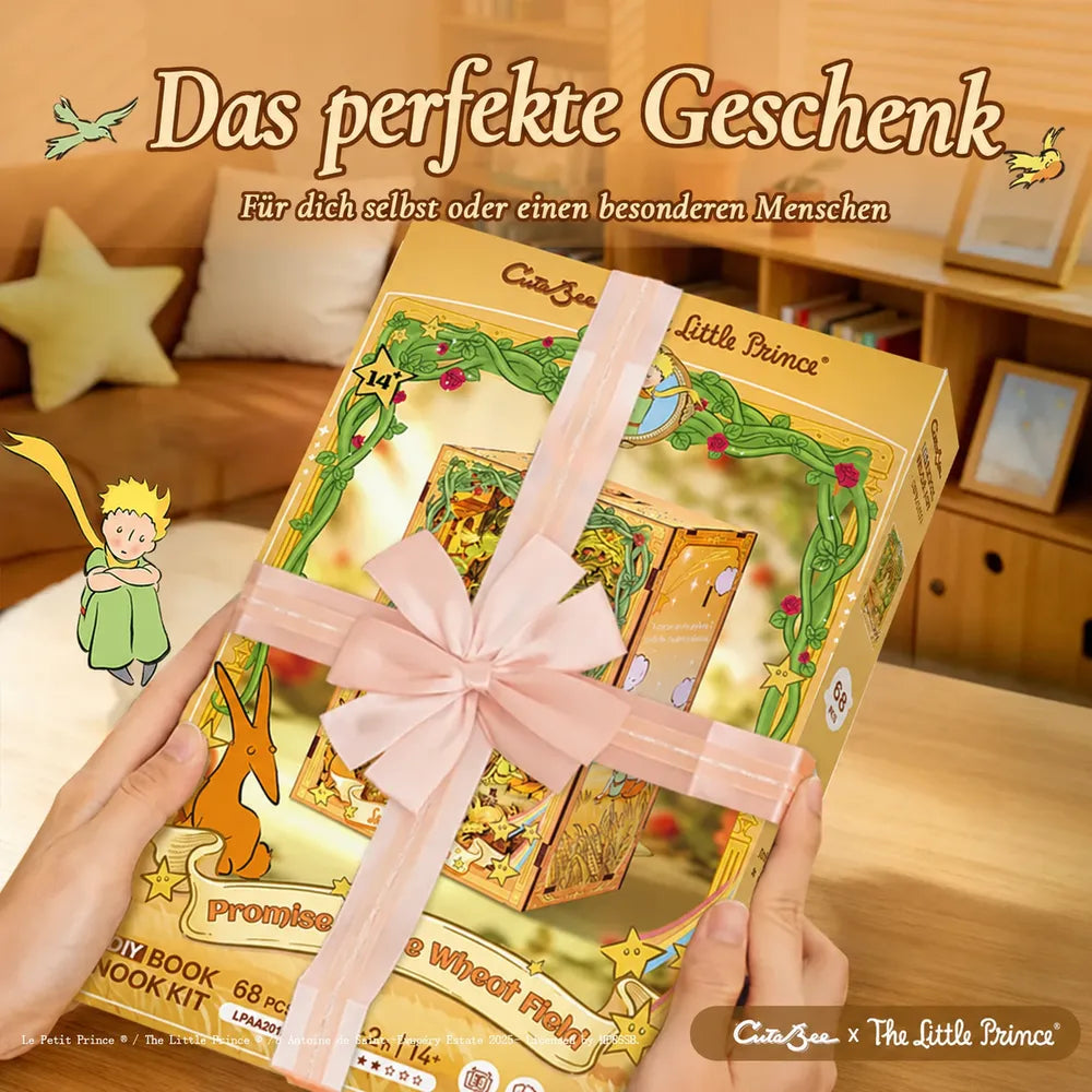 Illustrierte Geschenkbox der offiziell lizenzierten Der-kleine-Prinz-Edition