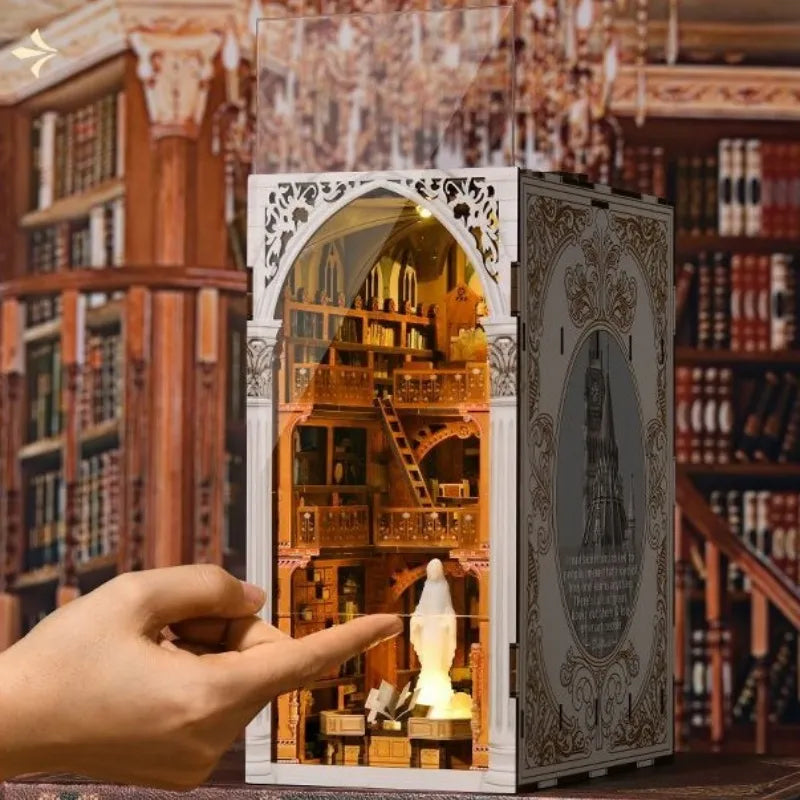 Book Nook - Public Library mit Staubschutz und langlebigem Design