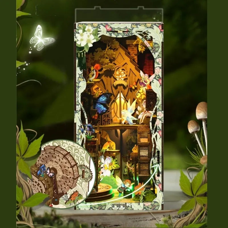 Book Nook - Secret World Of The Forest mit Staubschutz und langlebigem Design