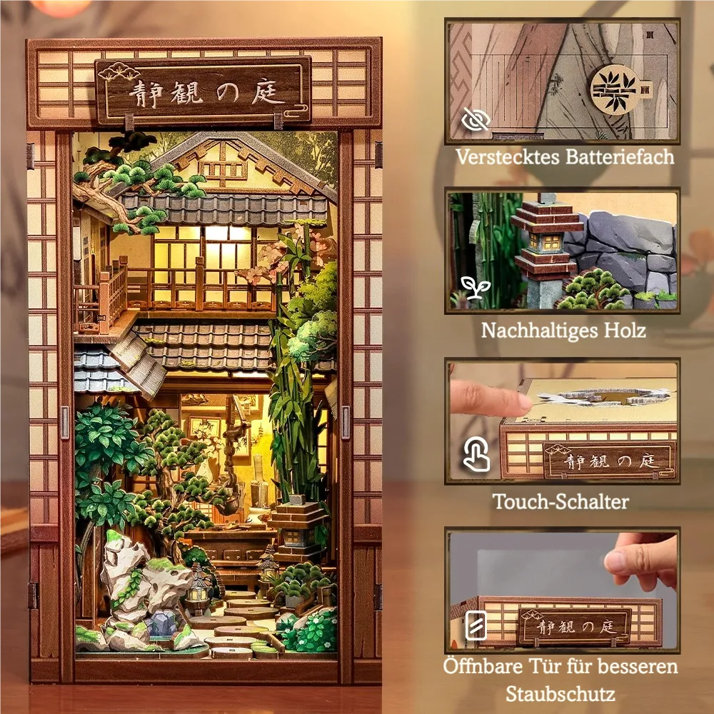 Book Nook Japan - Serene Courtyard