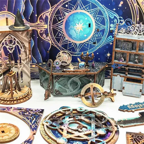 Booknook - Star Map Secrets mit detaillierten Abmessungen