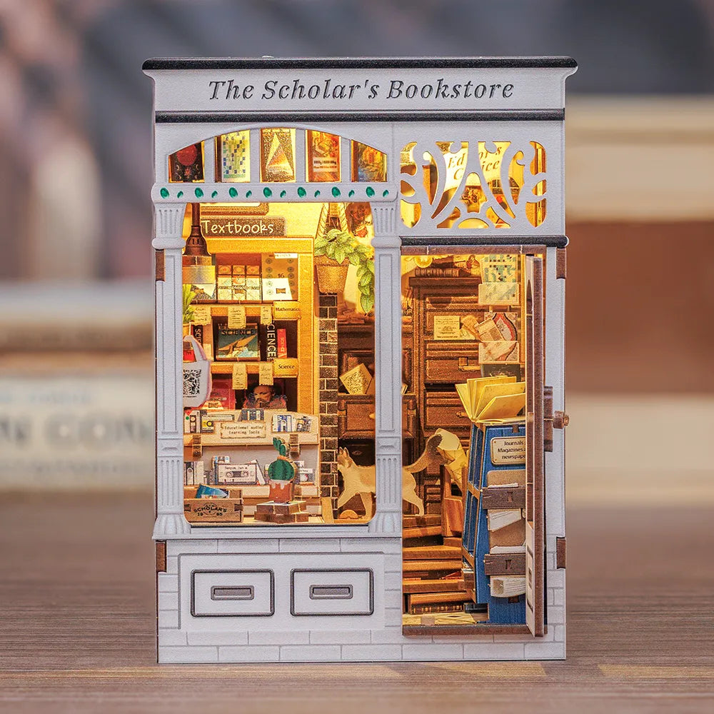 Book Nook - The Scholar's Bookstore Gesamtansicht mit detaillierter Szenerie