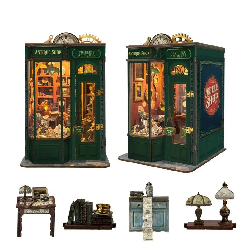 Komponenten des Book Nook - Timeless Antique Shop