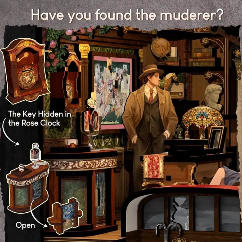 Book Nook - Train Mystery Case Detailansicht auf booknook.de