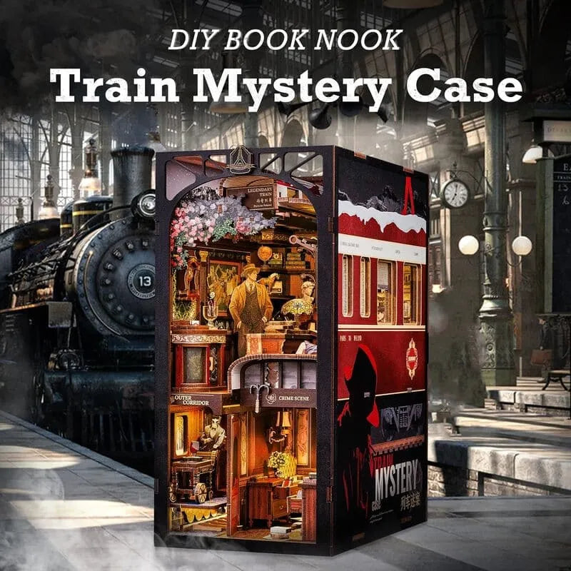 Book Nook - Train Mystery Case Produktbild auf booknook.de