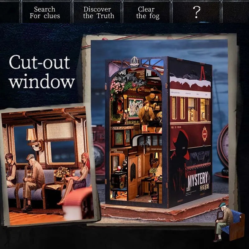 Book Nook - Train Mystery Case Produktbild auf booknook.de