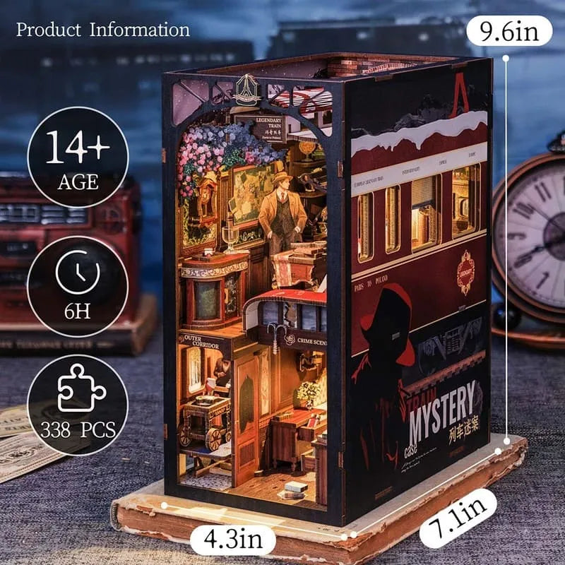 Book Nook - Train Mystery Case Produktbild auf booknook.de