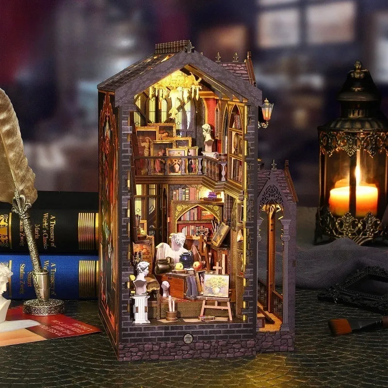 Book Nook - Wonder Studio Gesamtansicht mit detaillierter Szenerie