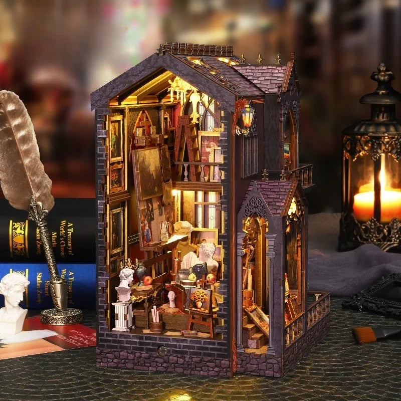 Book Nook - Wonder Studio Gesamtansicht mit detaillierter Szenerie