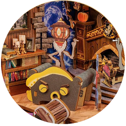 Book Nook - Fantastic Animal Common Room Produktbild auf booknook.de
