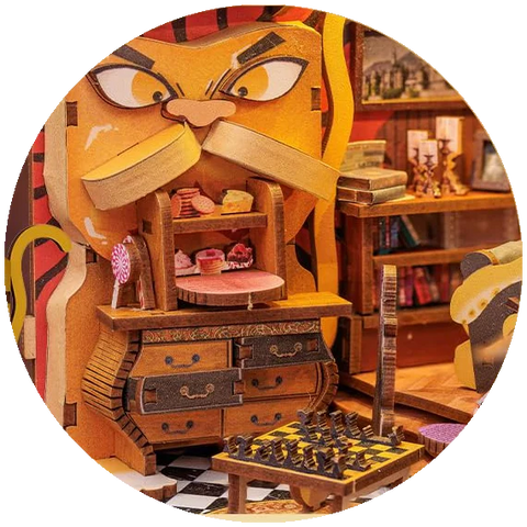 Book Nook - Fantastic Animal Common Room Produktbild auf booknook.de