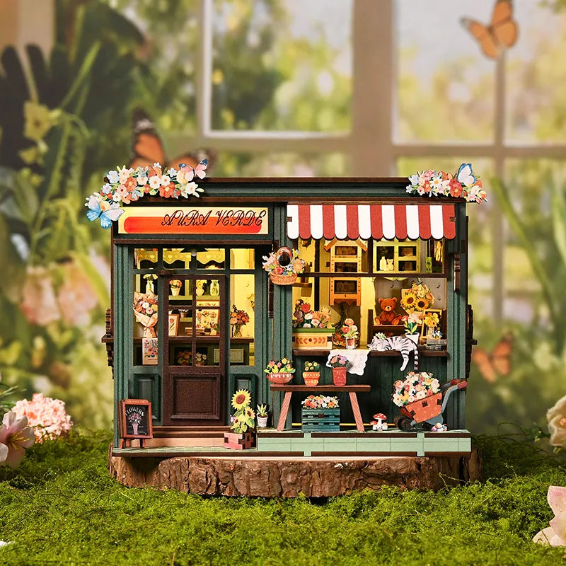 Miniatur Haus - Aura Verde Flower Room