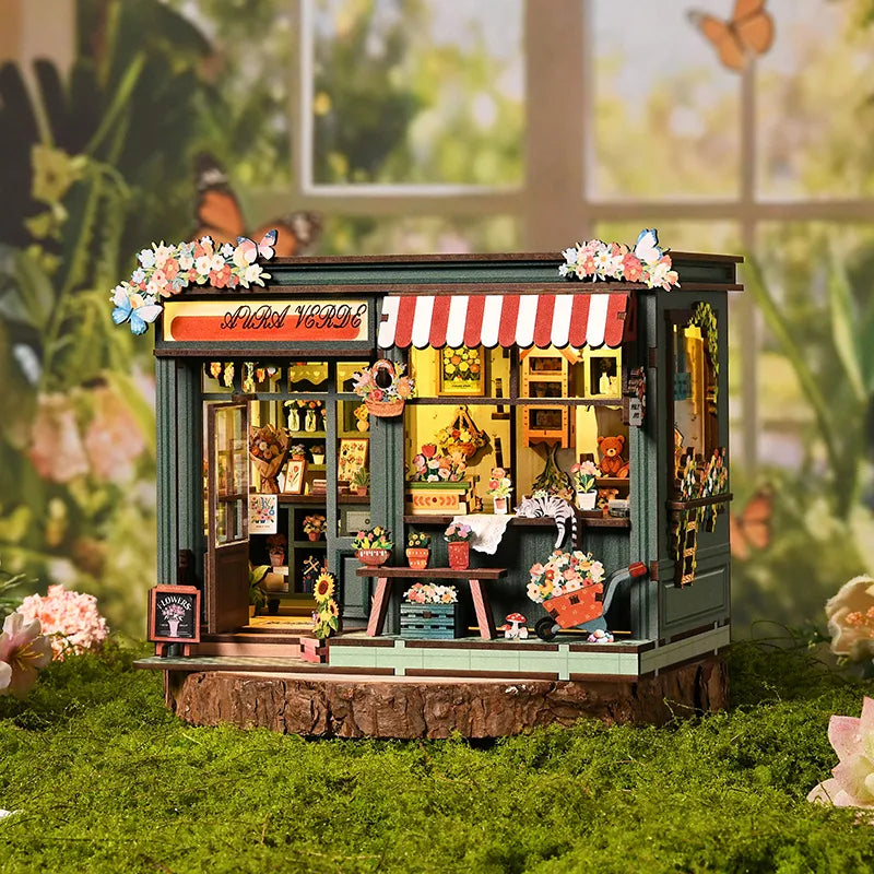 Miniatur Haus - Aura Verde Flower Room