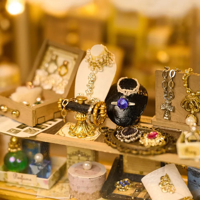 Miniatur Haus Bausatz - Vitrine's Tale | Der Magische Juwelier