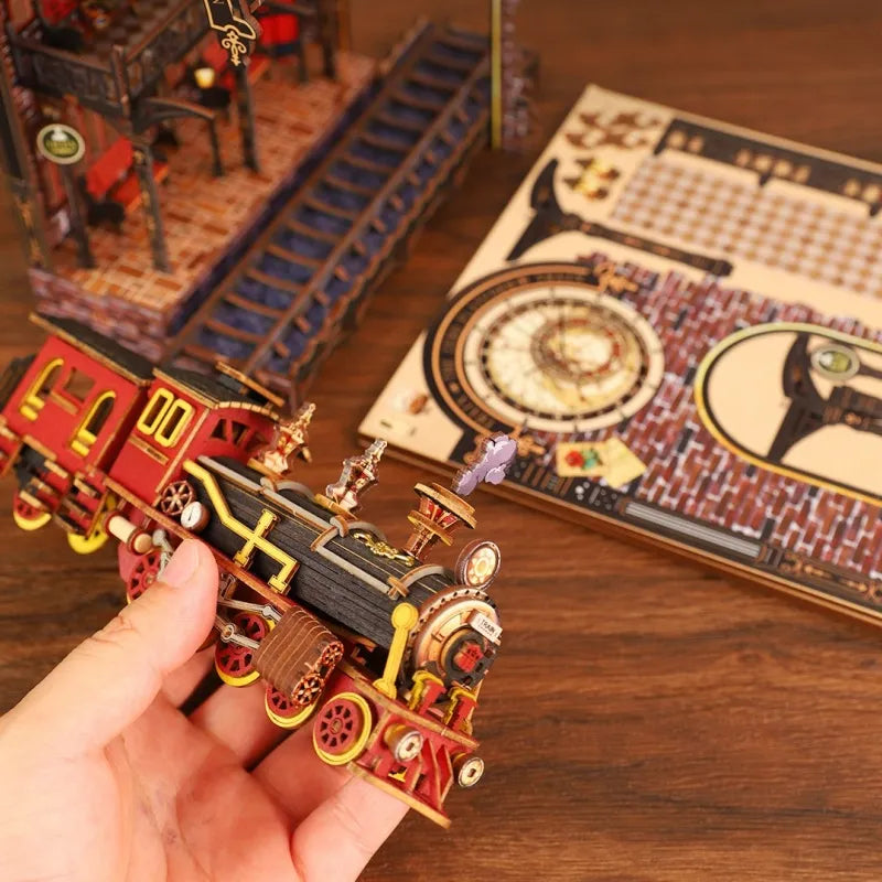 Nahaufnahme des DMiniatur Haus Bausatz - Zero Platform mit reichhaltigen Details